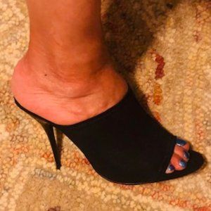 👠 Steve Madden Mesh Fabric  Slip/Sling Heels👠